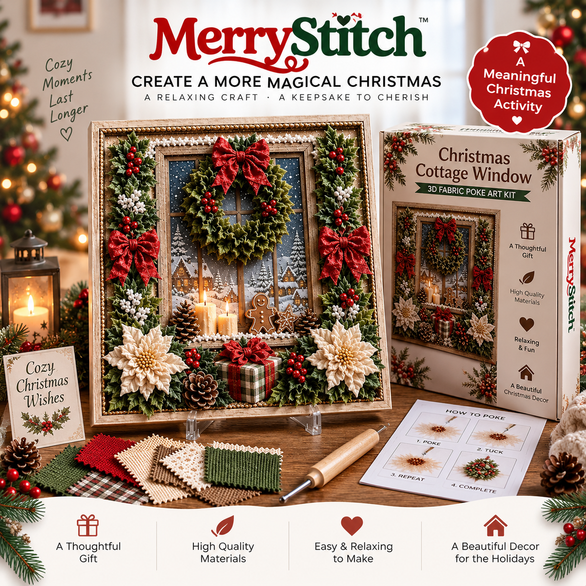 Marinch™ 3D Christmas Art Kit